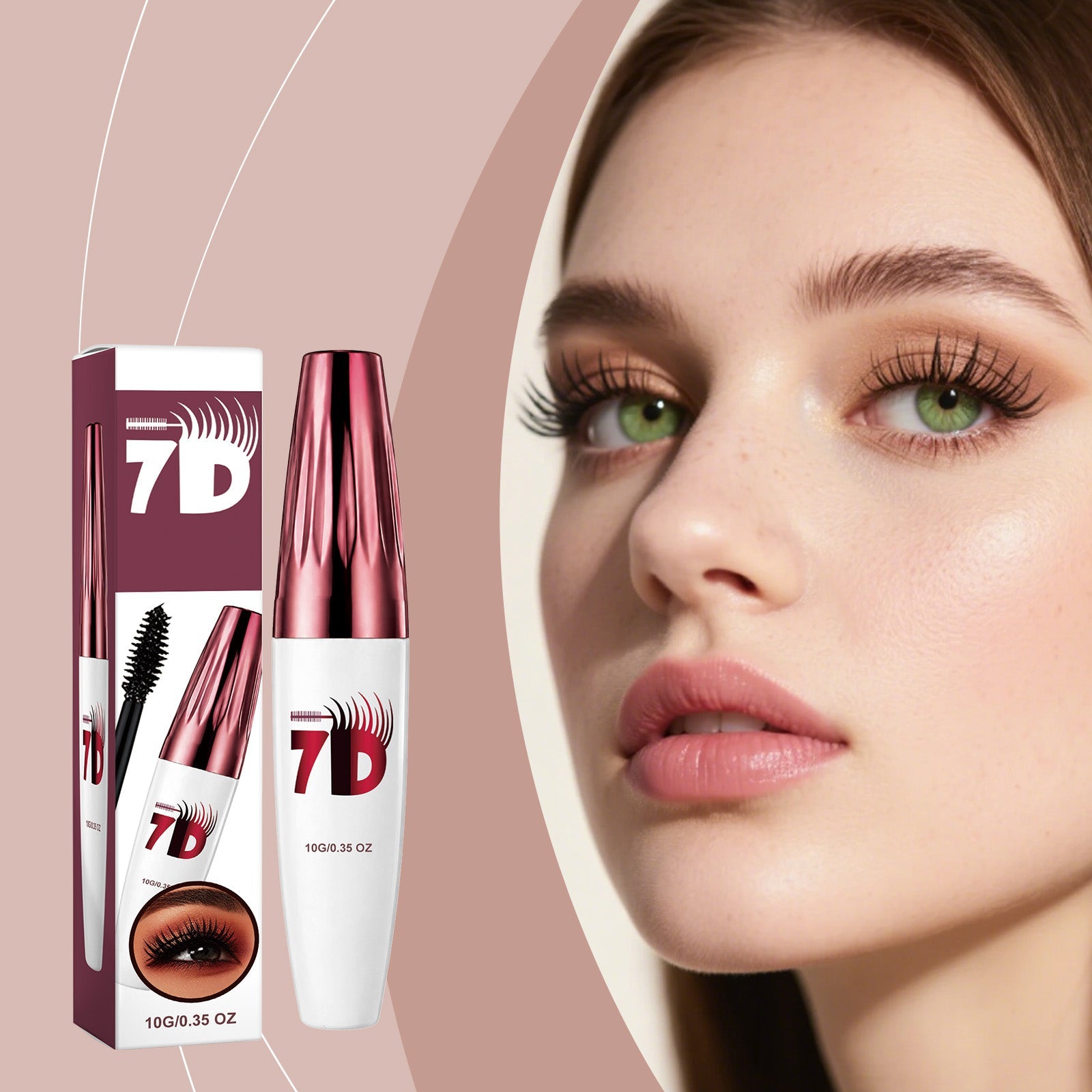 AMZ Curling 3D Mascara Black