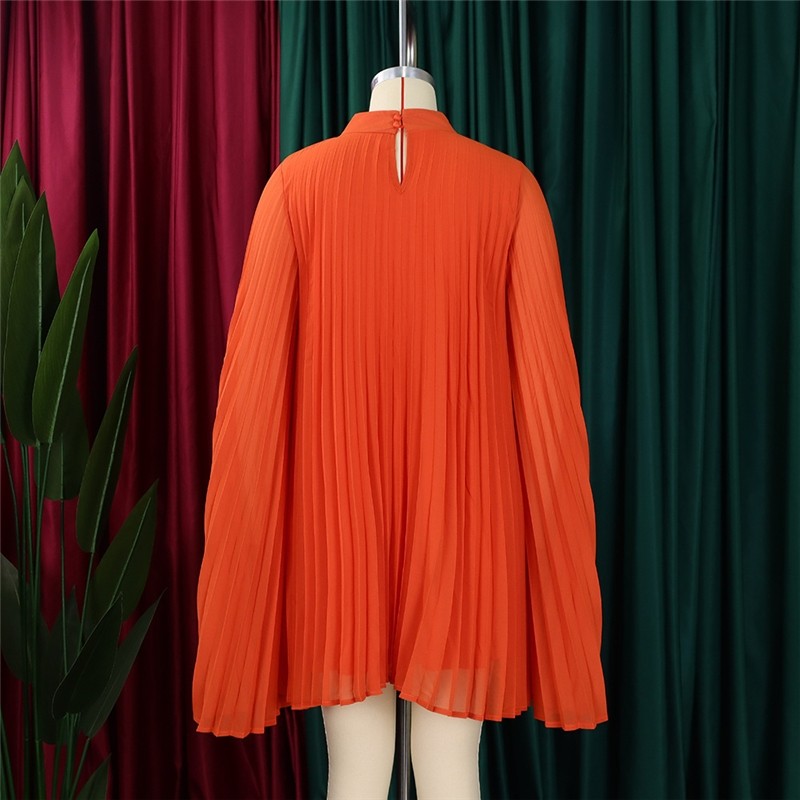 Stylish Hooded Cape Batwing Sleeve Dress