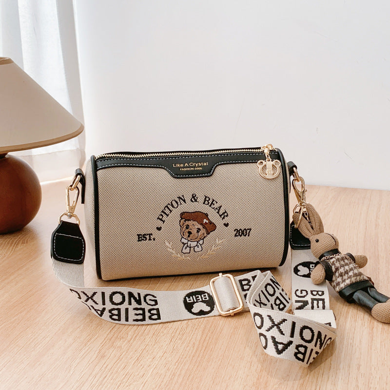 Urban Minimalist Crossbody Pillow Bag - Retro Classic Shoulder Bag for Women | Sarah Express