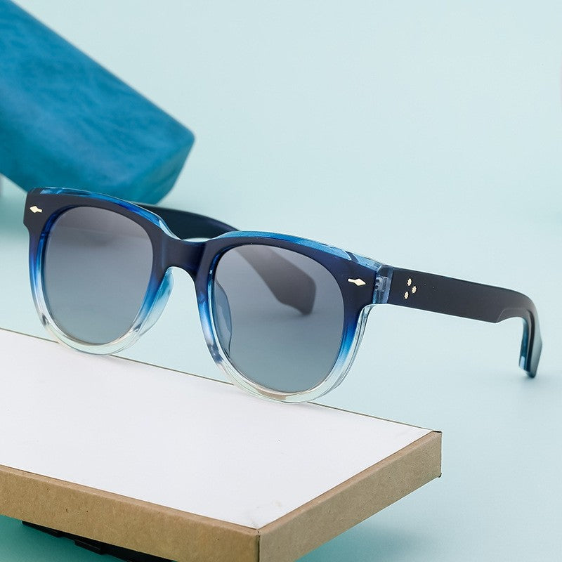 Fashion Polarized Square Frame Sunglasses For Women