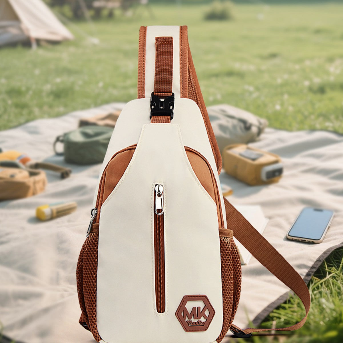 Korean-style Wear-Resistant Crossbody Chest Pack Bag