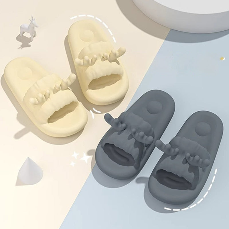 Women's Cloud Comfort Anti-Slip House Slippers with Odor Resistant EVA Cushioning