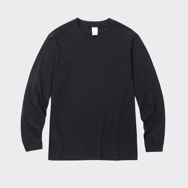 Casual Men's Solid Color Long Sleeve Tee