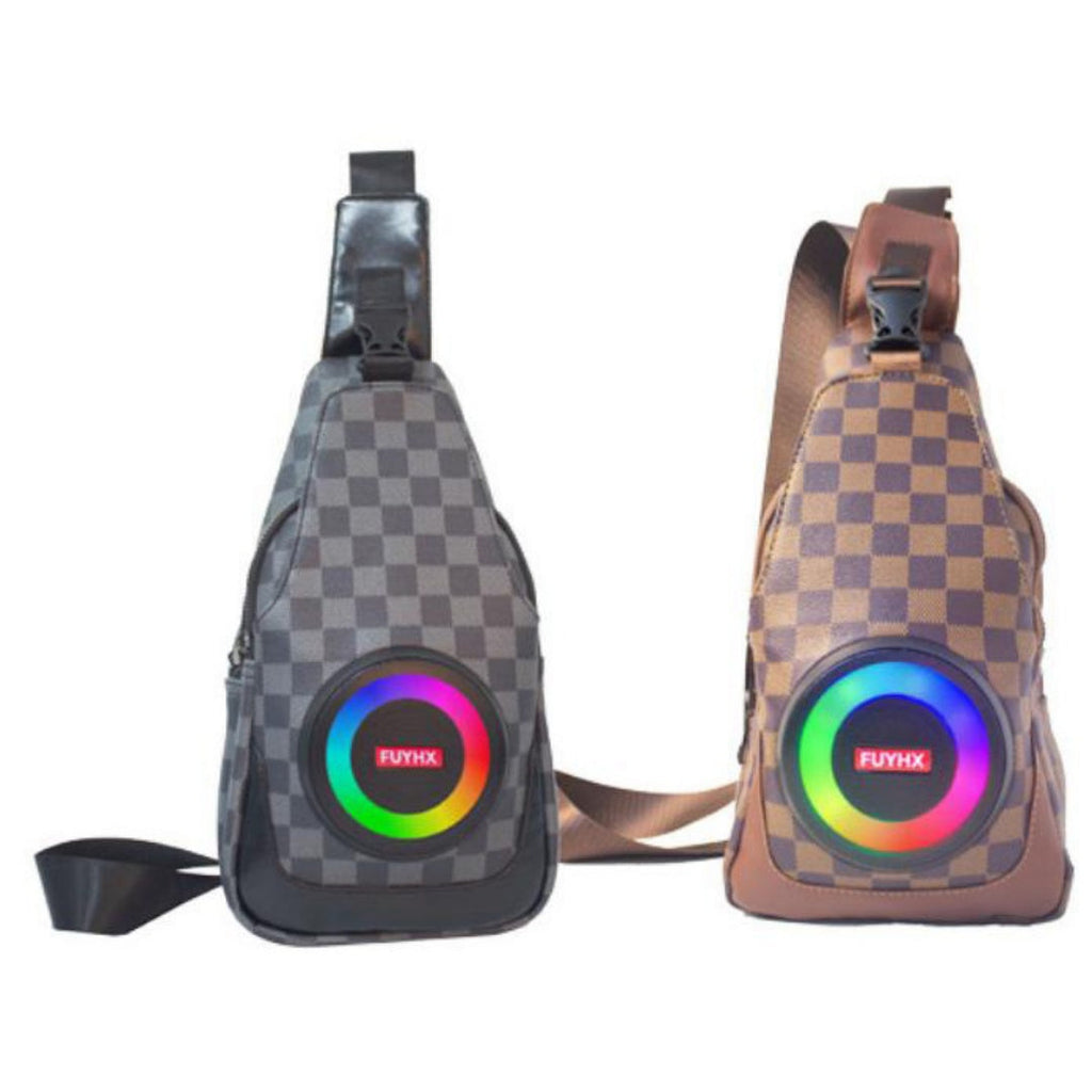 Bluetooth Speaker Backpack – Waterproof Rechargeable Outdoor Backpack with Built-In Speaker