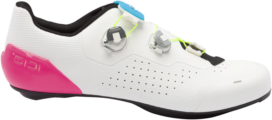 SIDI Genius X WYVE Road Shoes - Men's White Fluo 41