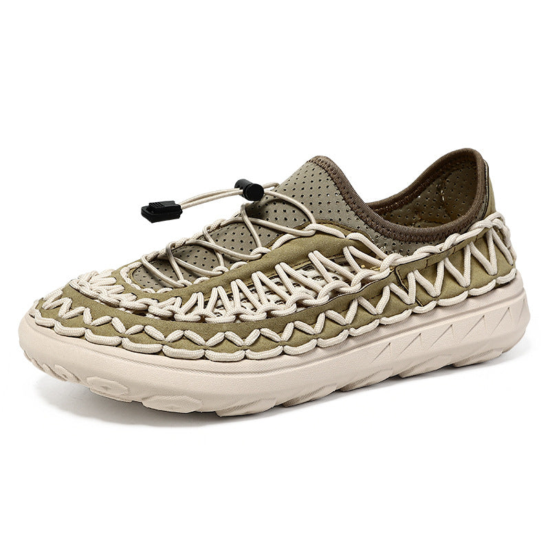 Breathable Mesh Slip-On Men's Casual Shoes