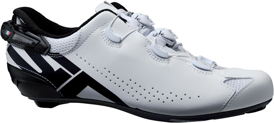 SIDI Shot 2S Road Shoes - Men's White/Black 42.5