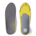 Orthopedic Cotton Insoles with Hard EVA Insert - Breathable Cushioned Shoe Inserts for Men & Women