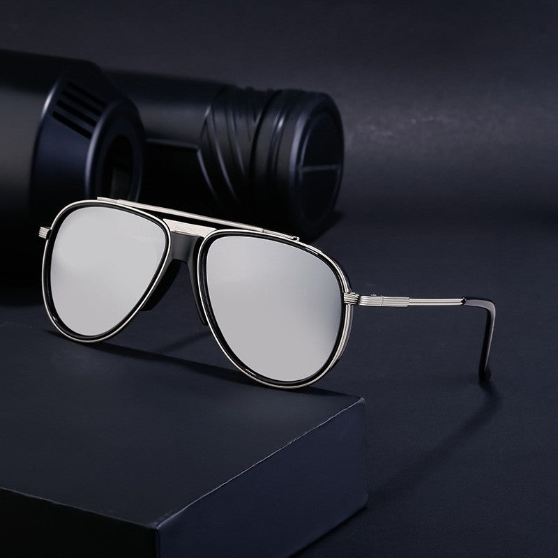 Fashion Full Frame Aviator UV400 UV Protection Outdoor Sunglasses