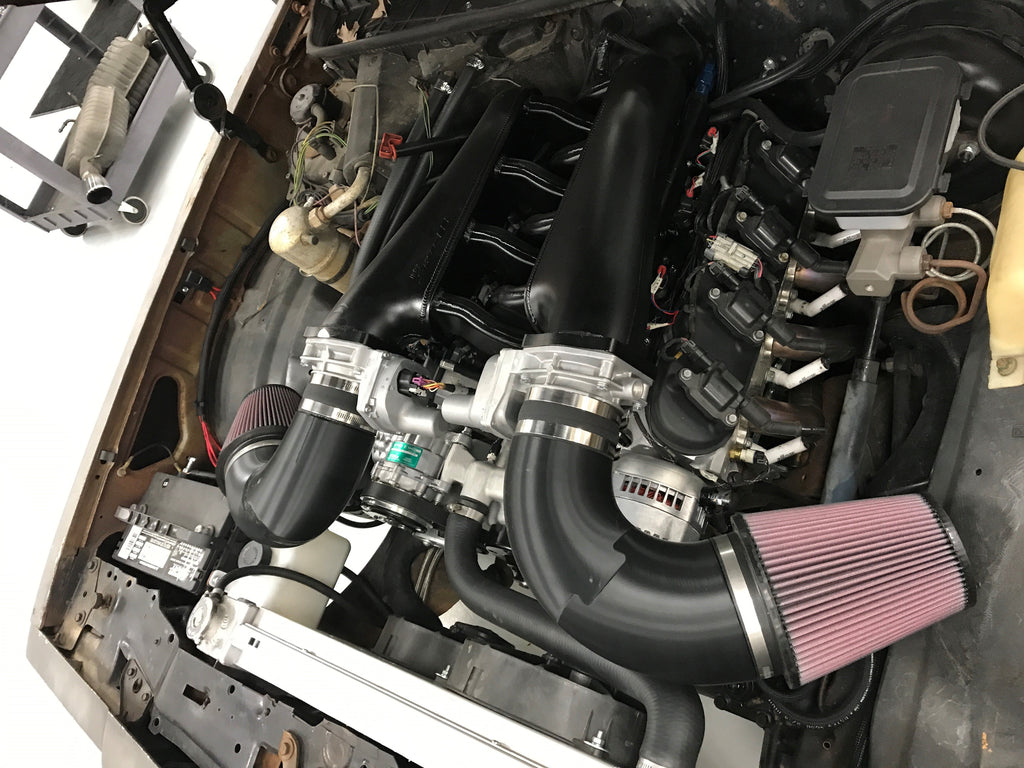 Sniper EFI Fabricated Intake Manifold Dual Plenum 102mm GM LS3/L92, and Fuel Rail Kit - Silver