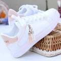 Korean Casual Cross Strap Breathable Sneakers