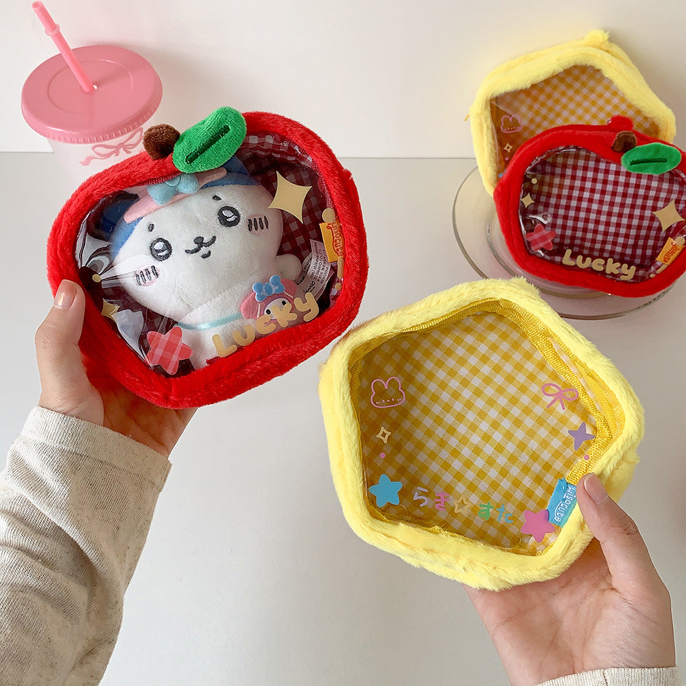 Cute Cartoon Plush Stroller Bag for Kids – Multi-Purpose Baby Accessory Bag