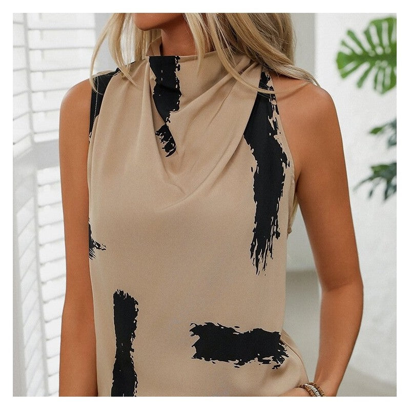 Fashionable Sleeveless Oversized Pullover Top