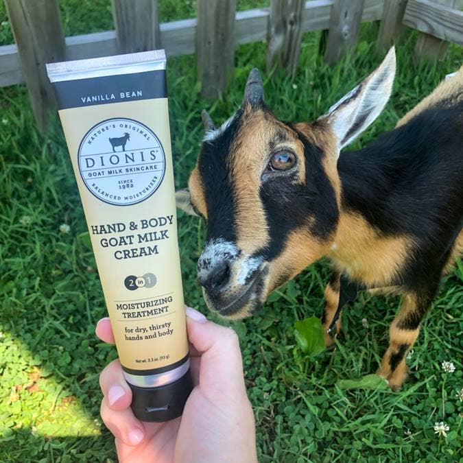 Dionis Vanilla Bean Hand & Body Goat Milk Cream
