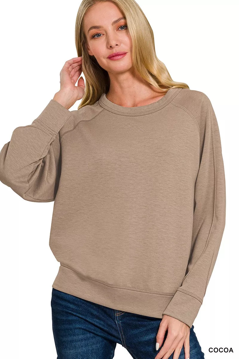 Scuba Round Neck Sweatshirt