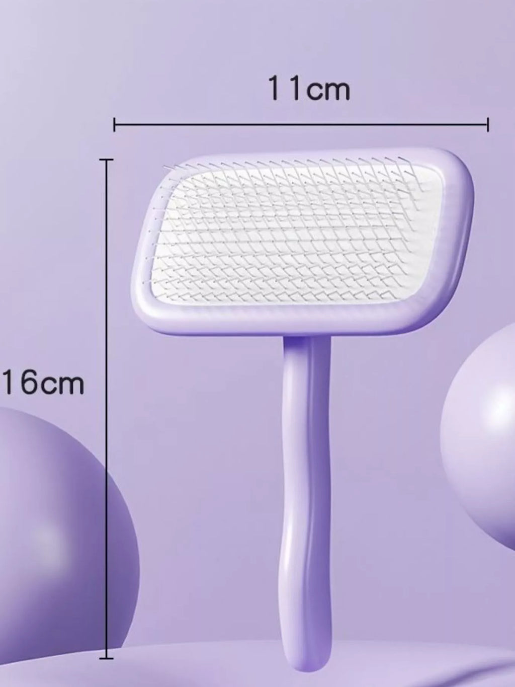 Gentle Pet Hair Remover Slicker Brush