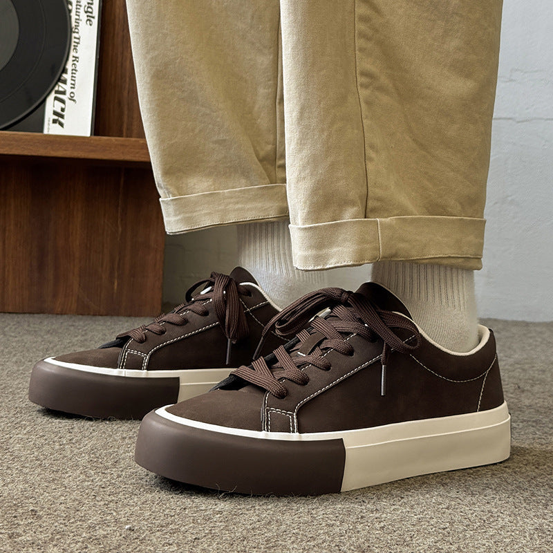 Premium Unisex Suede Sneakers - Casual Athletic Comfortable Shoes