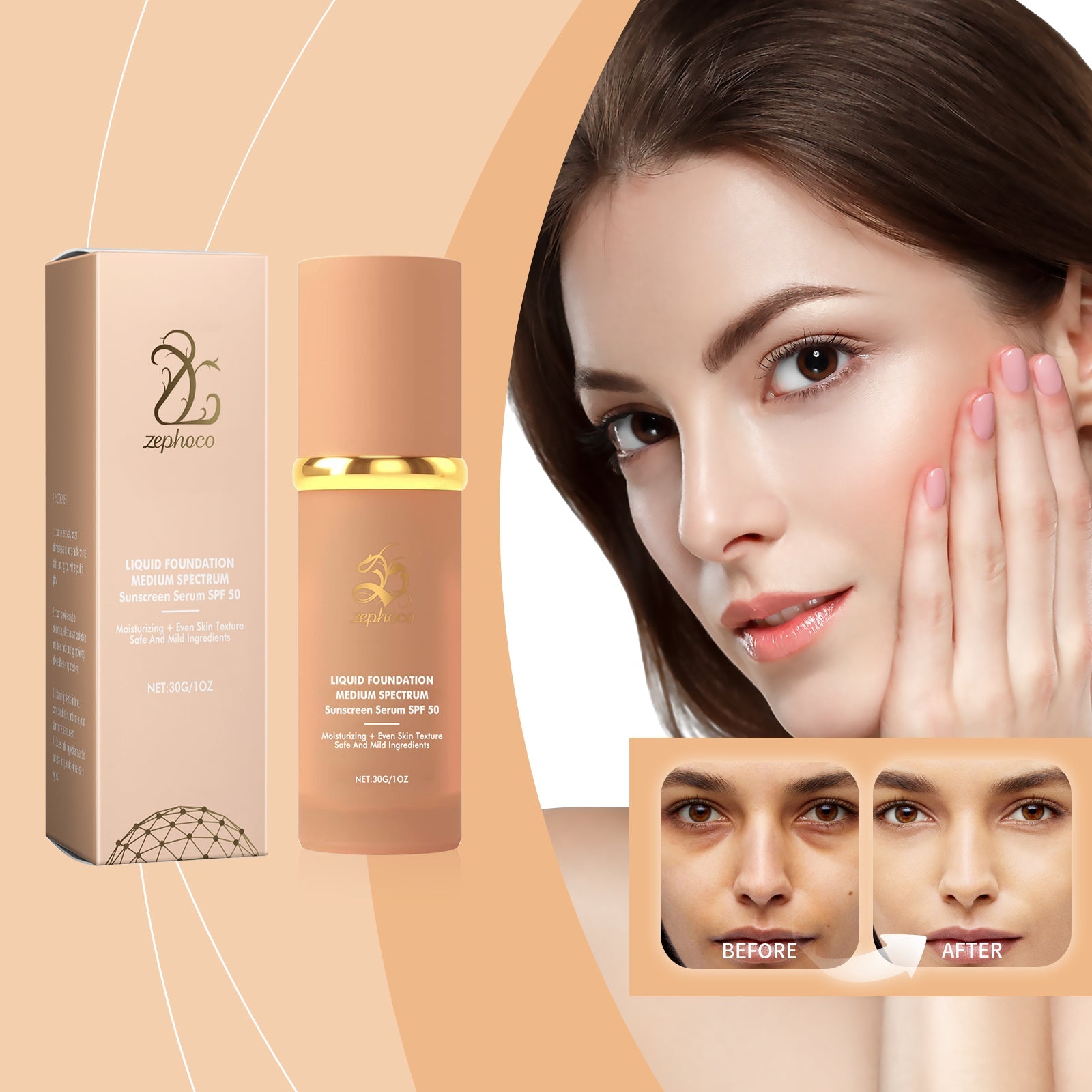 Moisturizing Sunscreen Foundation
