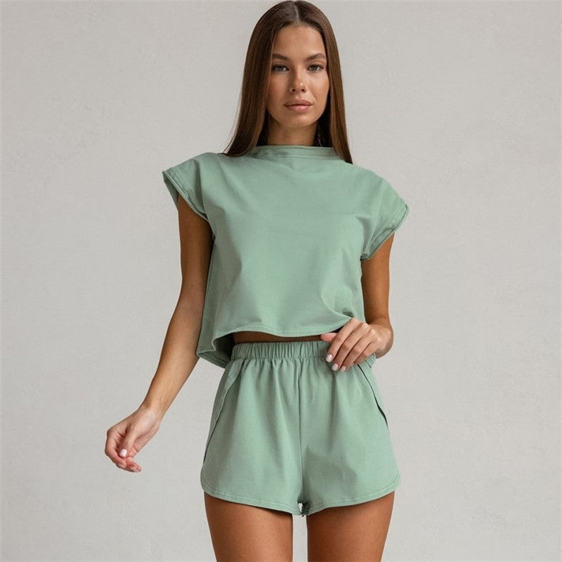 Women's Chic Sleeveless Knit 2-Piece Set for Fashionable Comfort