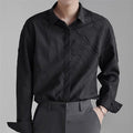 French Jacquard Relaxed Fit Overshirt