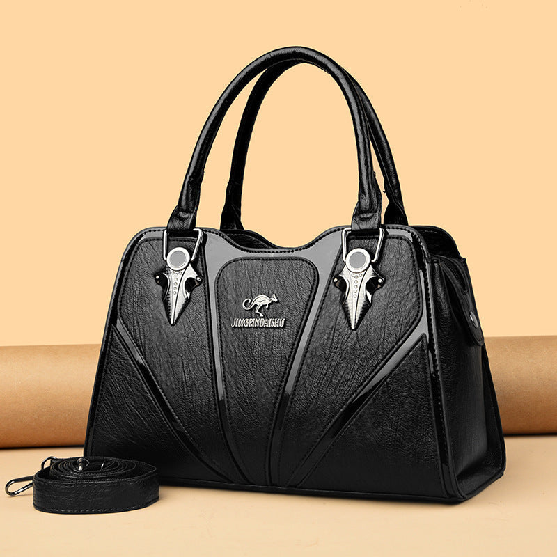 Women's Retro Shoulder Handbag | European & American Style PU Leather Bag