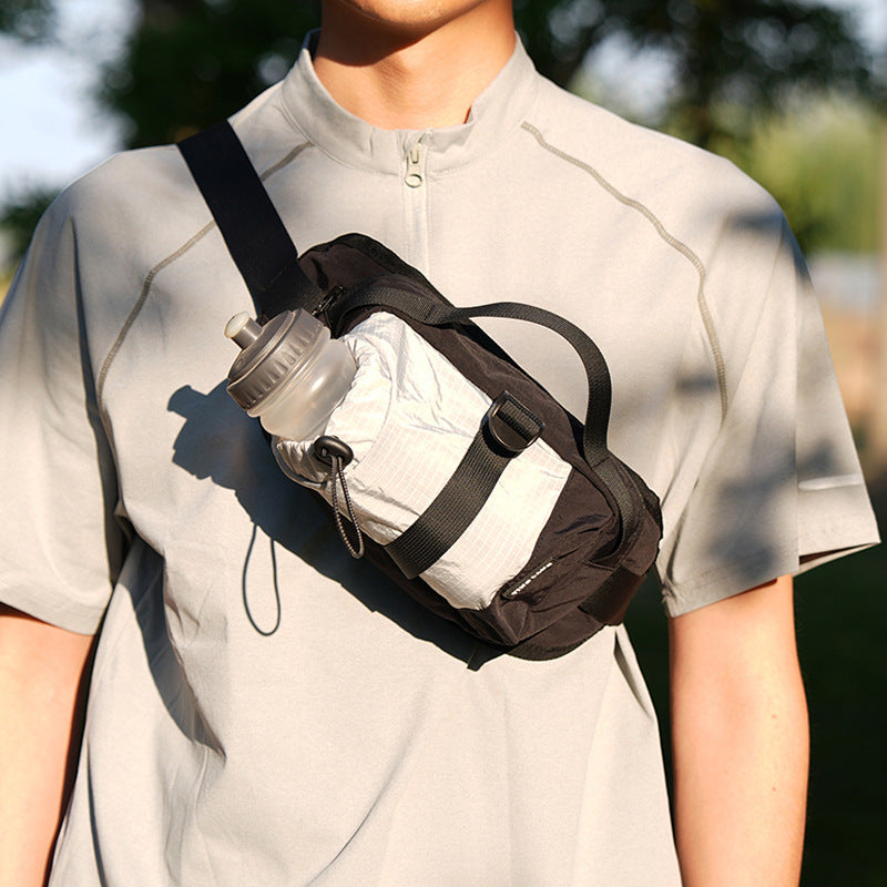 Waterproof Sports Waist Pack - Crossbody Water Bottle Bag for Outdoor Activities