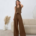 Cozy Hooded Cardigan and Long Pants Lounge Wear Set