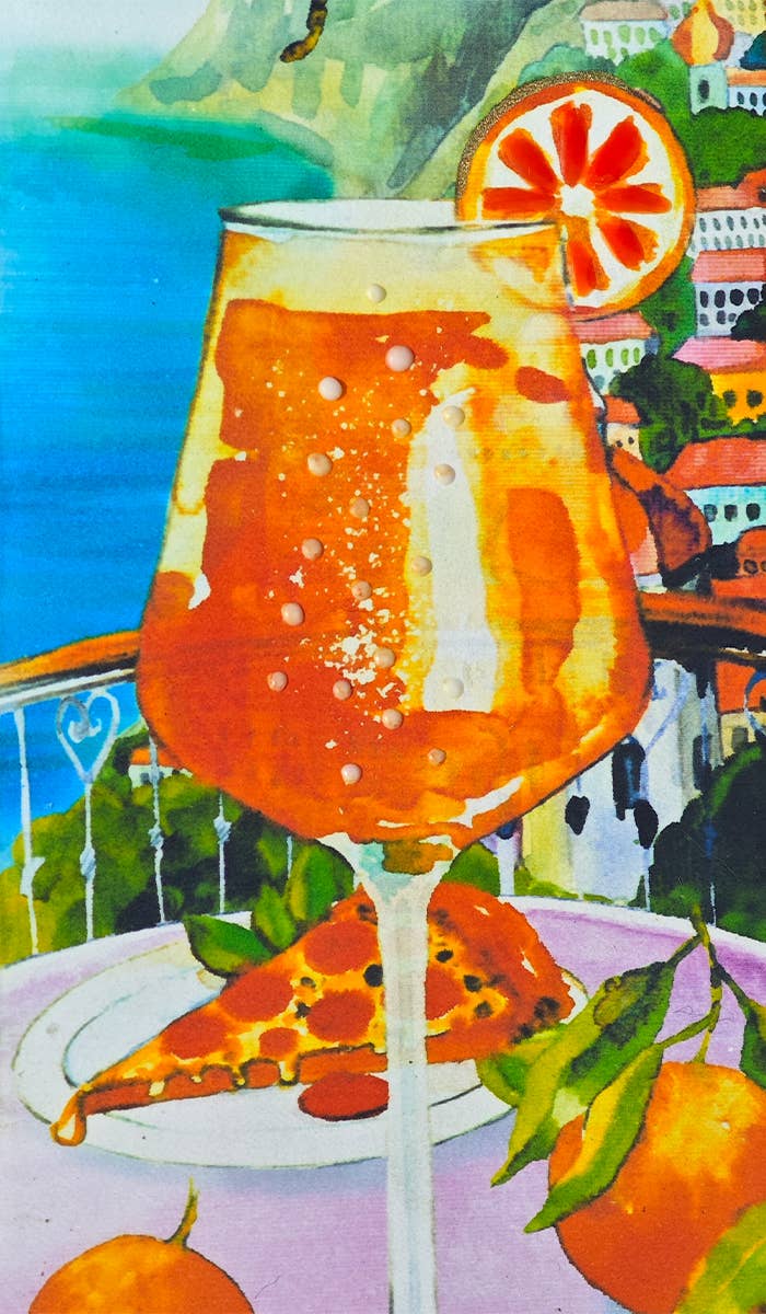 Flatyz Aperol Spritz Candle