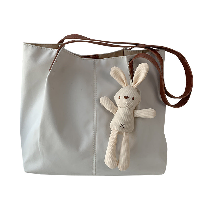 Women's Canvas Crossbody Bag | Japanese Artistic Design | Nylon Shoulder Bag with Pockets