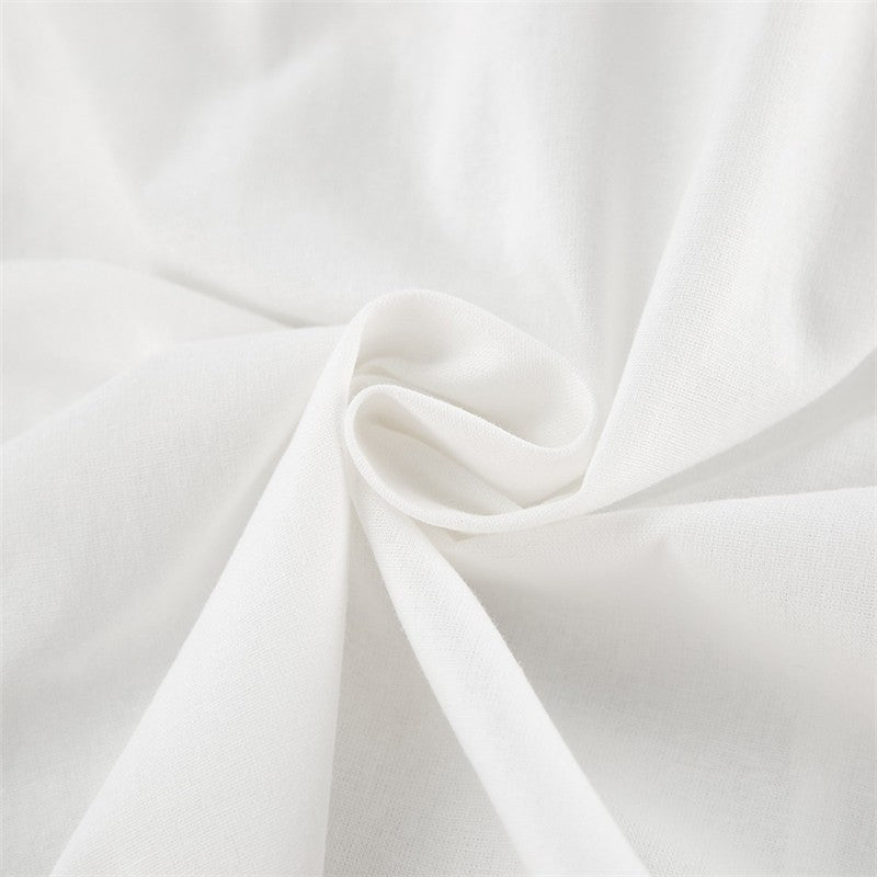 Relaxed Fit Bubble Sleeve Nightgown with Front Tie
