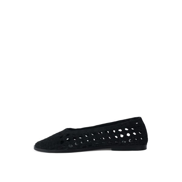 Miyako Suede Ballet Flats