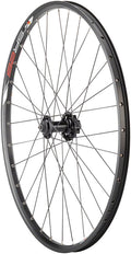 Quality Wheels Value Double Wall Series Disc Front Wheel - 26" QR x 100mm 6-Bolt BLK Clincher 32H