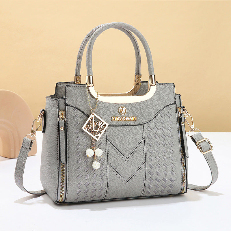 Embroidered Thread Women's Crossbody Bag