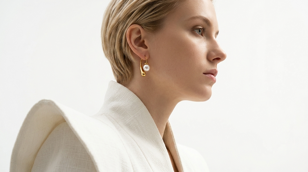 Gold Drop Earrings ~ Isla