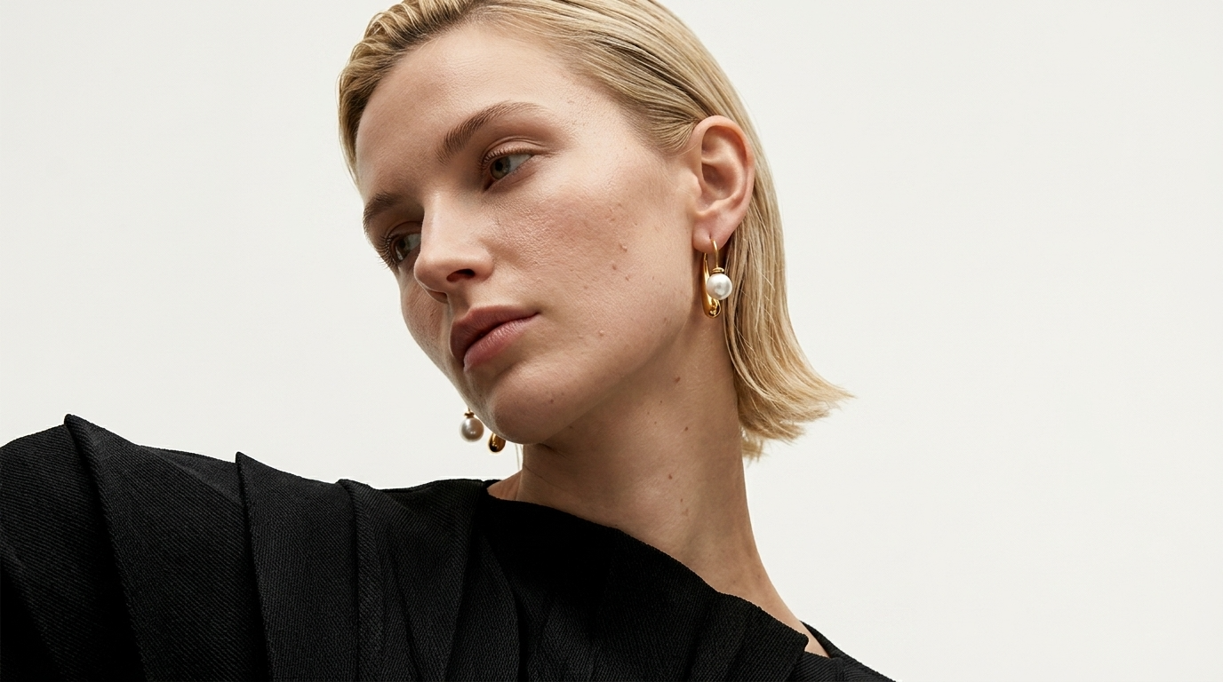 Gold Drop Earrings ~ Isla