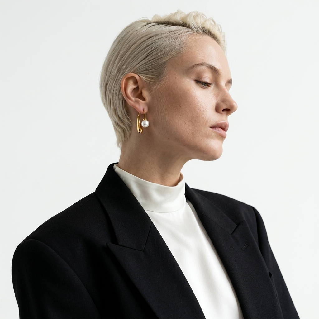 Gold Drop Earrings ~ Isla