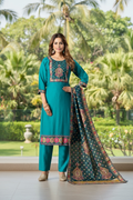Linen cotton salwar suit