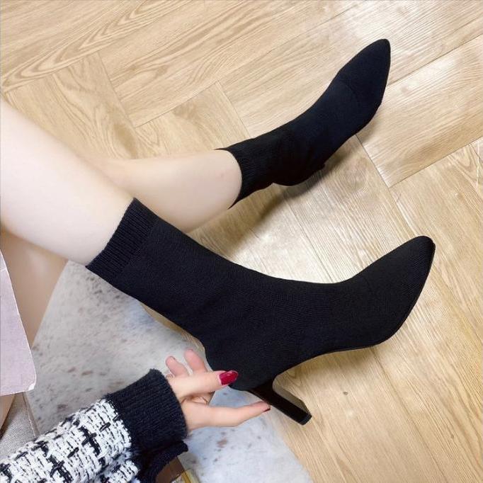 Women's Over-The-Knee Chunky Heel Thigh High Boots | Side Zipper | Sarah Express