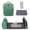 Waterproof Diaper Bag Backpack with USB Charging Port | Large Capacity Travel Nursing Bag for Moms & Dads