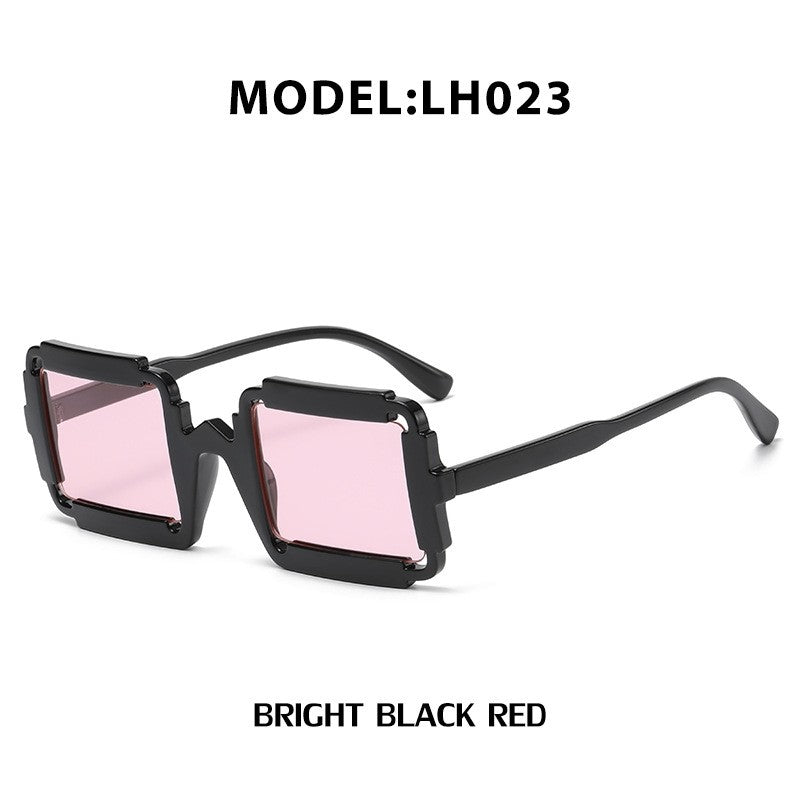 Fashionable Oversized Square Frame Sunglasses