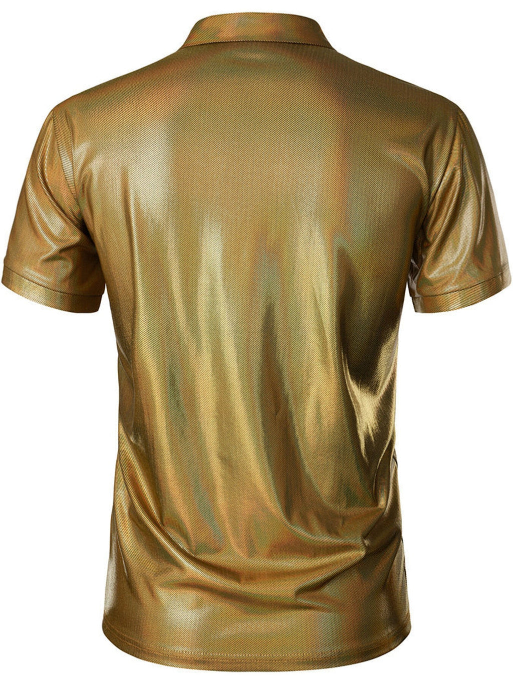 Men's Collared Neck Short Sleeve Polo