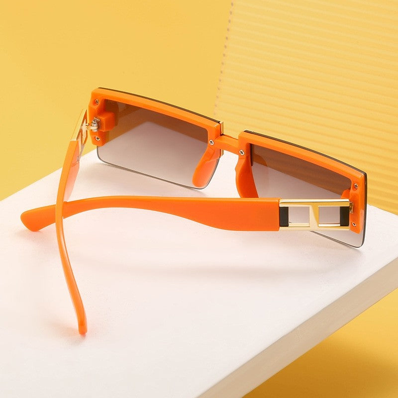 Fashionable Rimless Square Sunglasses
