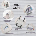 Compact Lightweight Travel Organizer Bag - 36-55L High Capacity Carry-On Luggage