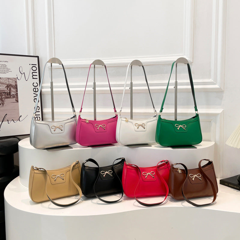 PU Leather Underarm Bag