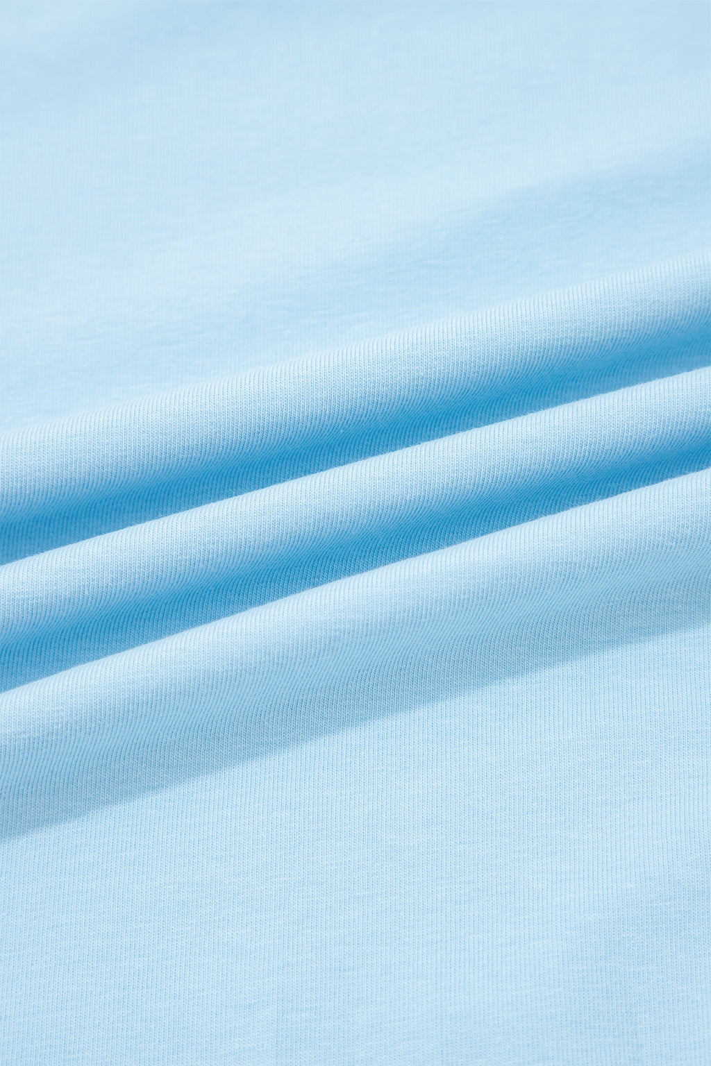 Beau Blue Solid Color Cropped Tank Top and Jogger Pants Set