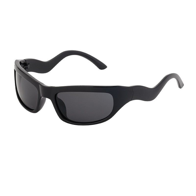 Unisex UV400 Full Frame Shockproof Outdoor Sports Eyewear Sunglasses