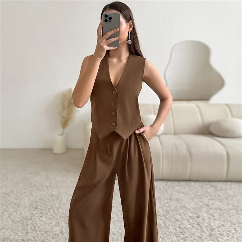 Cozy Hooded Cardigan and Long Pants Lounge Wear Set