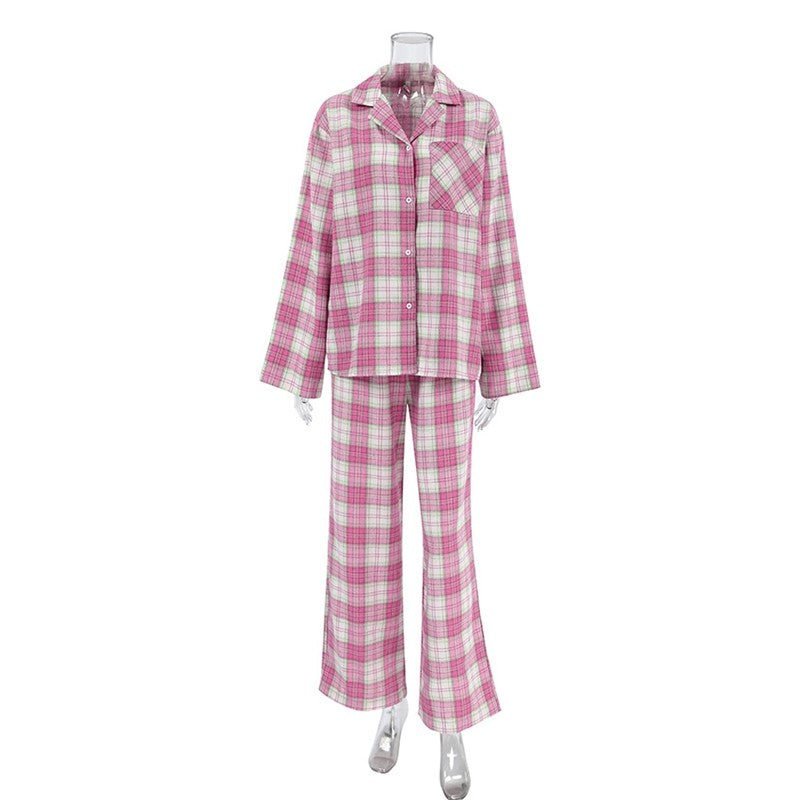 Casual Chic Long Sleeve Top and Pants Ensemble