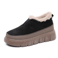 Women's Insulated Snow Boots – Soft Sole Slip-On Winter Boots | Black, Khaki, Brown