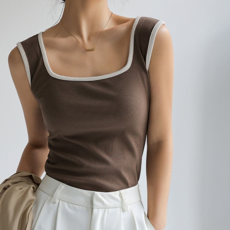 Cozy Knit V-Neck Camisole
